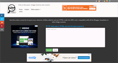 Desktop Screenshot of htmlparse.com